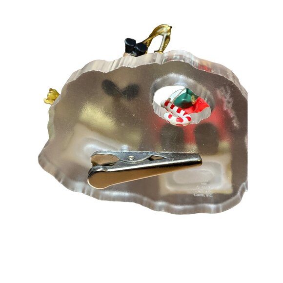 Hallmark Keepsake Ornament “Fishing for Santa” Collector's Club Exclusive 1995 - Picture 10 of 11